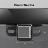 TESERY Trailer Tow Hitch for Model Y | 6500 lbs Capacity | No-Drill Install