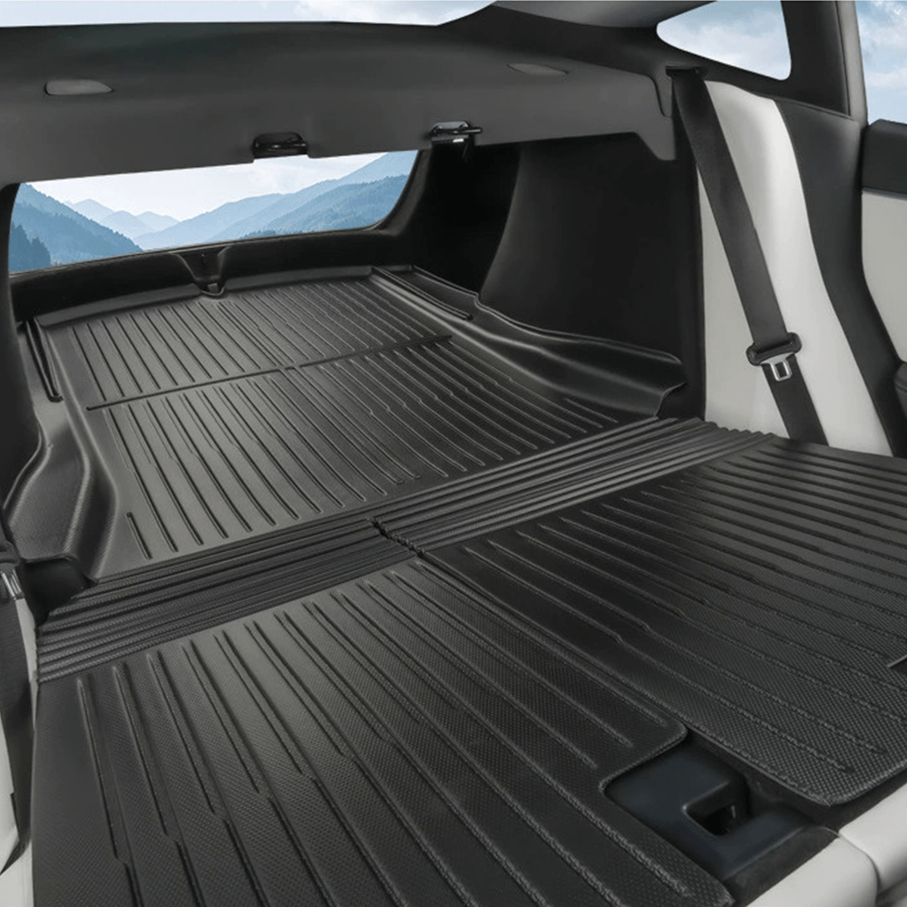 TESERY Trunk Mat With Backrest Mat for Model 3 Highland