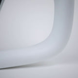 TESERY Yoke Plaid Steering Wheel for Tesla Model 3 / Y【White Leather】
