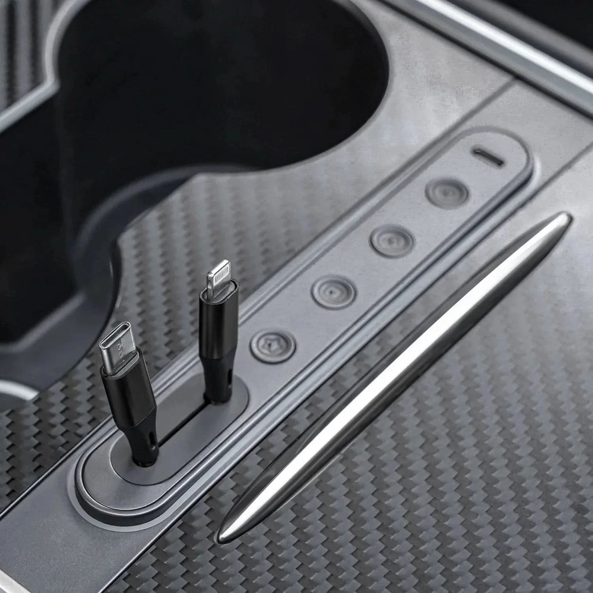 TesevoPhysical Shortcut Buttons Console for Model 3/Y
