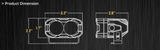 Tesla Cybertruck Bumper Light Pods