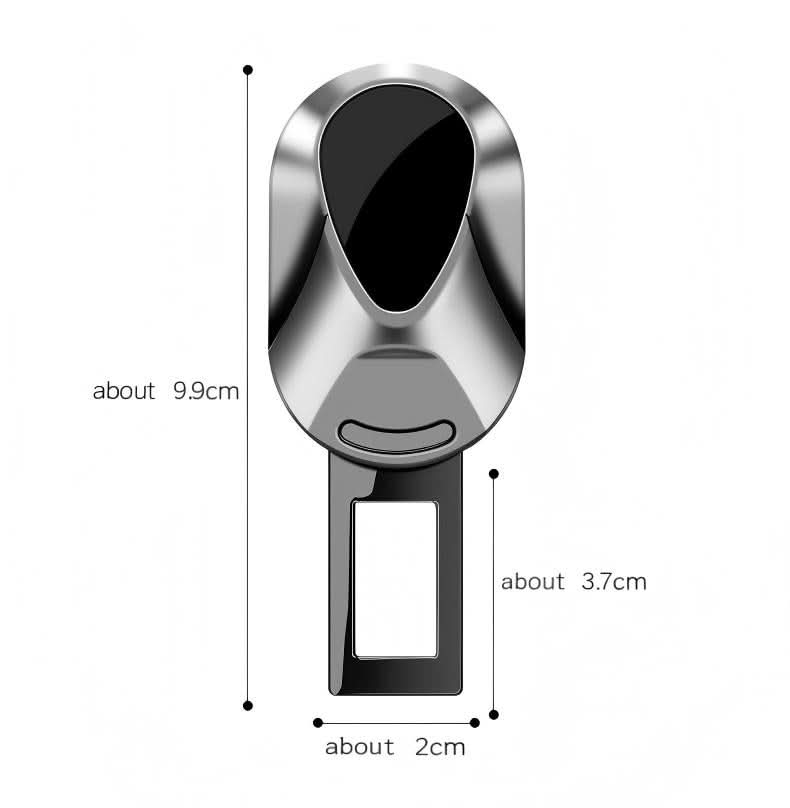 Tesla Seat Belt Extender 2.5" | 2-Pack or 4-Pack