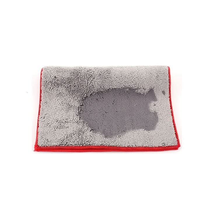 Premium Dual-Sided Microfiber Towel | 8x Absorbent | Coral Velvet + Suede | 28×20cm