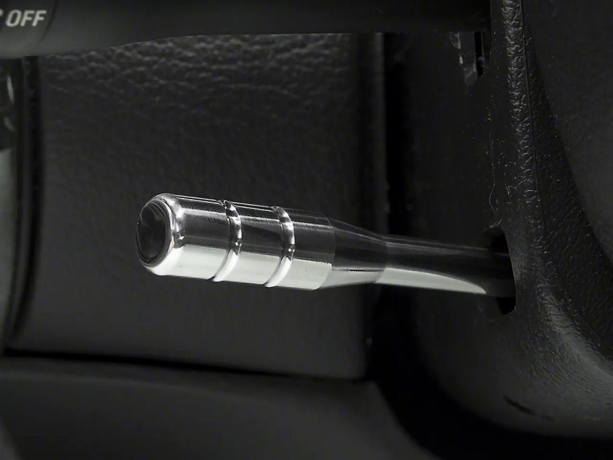 Speedform Modern Billet Headlight Knob; Polished (94-04 Mustang)