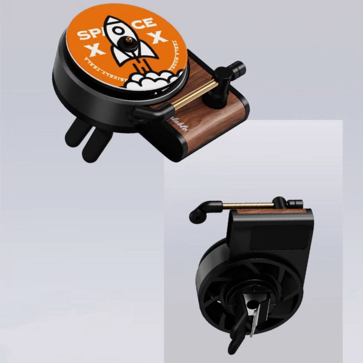 TITA Phonograph Car Fragrance for Model 3/Y | Aromatherapy Diffuser | Calming Scent