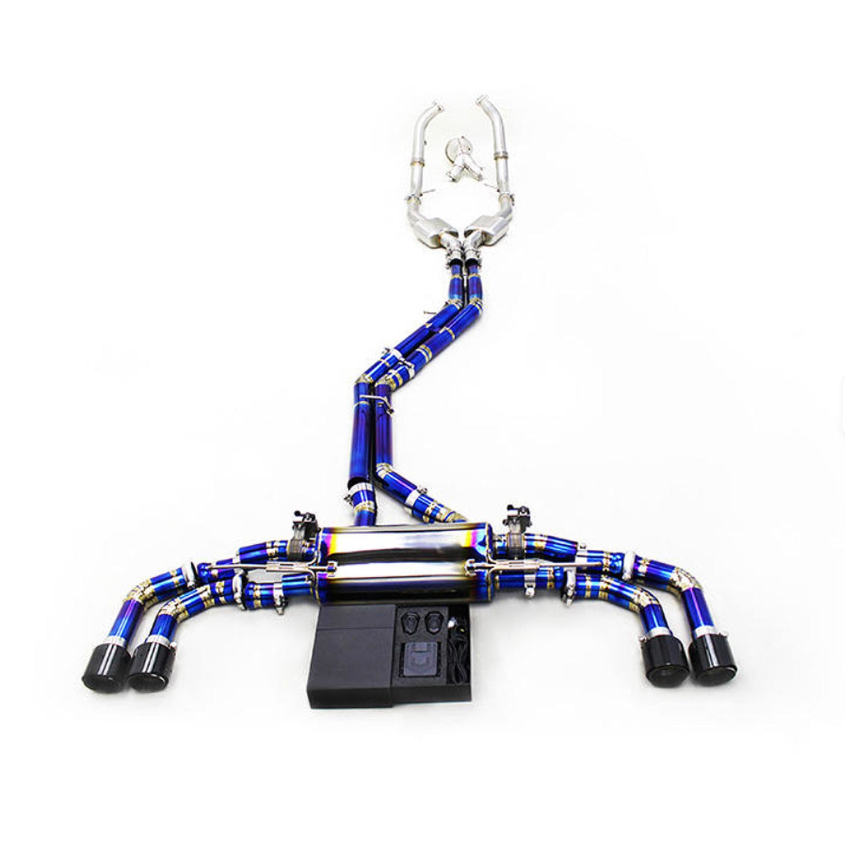 Titanium Valved Catback Exhaust System for Audi Q8 RSQ8 4.0T