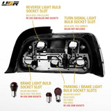 1992-1999 Bmw E36 2d/Cabrio All Clear Tail Lights