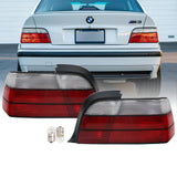 1992-1999 BMW E36 Red/Clear Tail Lights