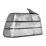 1992-1998 BMW E36 4 Door All Clear Tail Lights