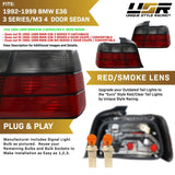 1992-1999 BMW E36 4D Smoke Tail Lights