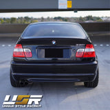 2002-2005 BMW E46 4D Red/Smoke/Red 4pcs Tail Lights