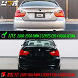 2006-2008 BMW E90 Blackline Style Dark Red Smoke Tail Lights