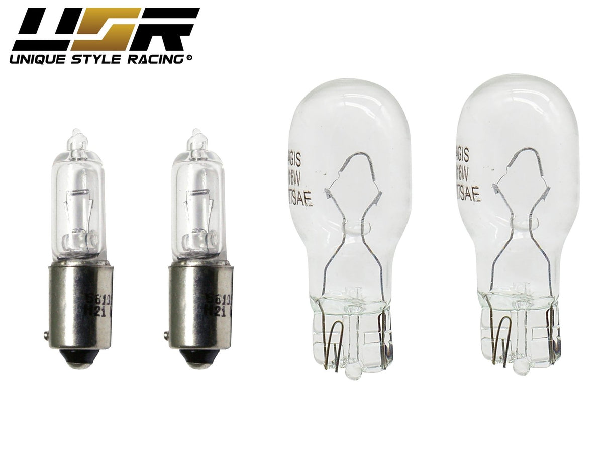 2007-2010 BMW E92 Euro LCI Look LED Tail Lights 4pc w/ Wiring