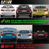 2014-2017 BMW 4 Series OE Style LED Light Bar Red Lens 4pcs Tail Light