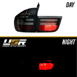 2007-2012 BMW X5 E70 LCI Style Smoke LED Tail Lights