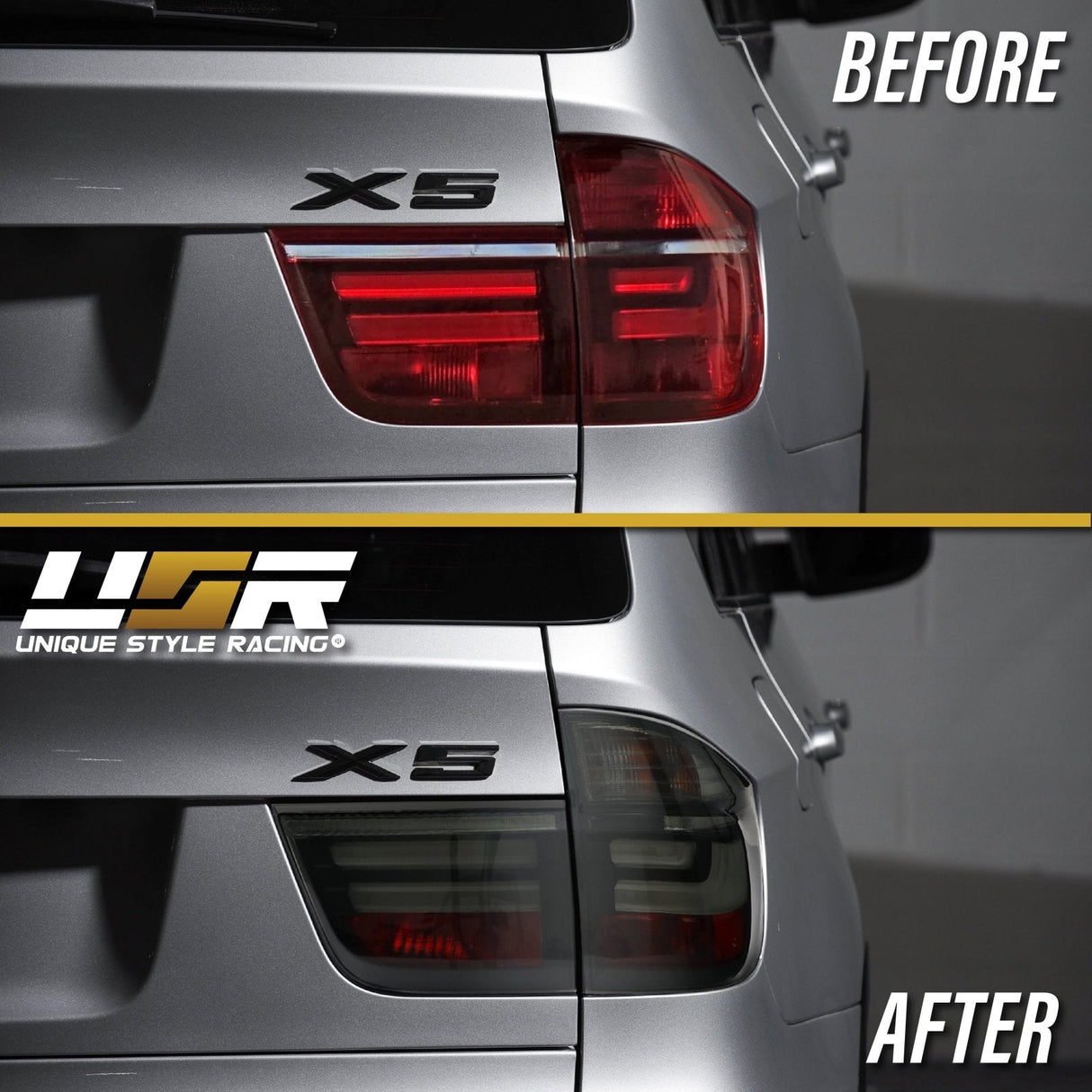 2007-2012 BMW X5 E70 LCI Style Smoke LED Tail Lights