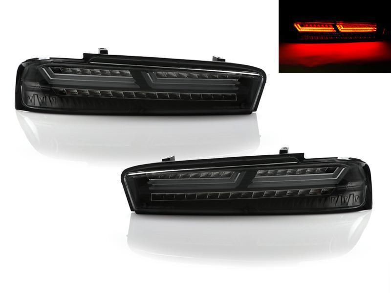 2016-2018 Chevy Camaro Lh Sequentail Led Tail Light - Black