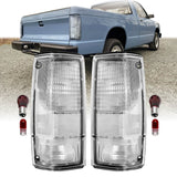 1982-1993 Chevrolet S10 / Blazer Clear Tail Light Set