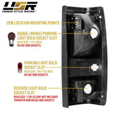 1982-1993 Chevrolet S10 / Blazer Clear Tail Light Set