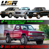 1994-2001 Chevy S10 / Gmc Sonoma Depo Smoke Tail Light Set