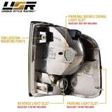 1994-2001 Chevy S10 / Gmc Sonoma Depo Smoke Tail Light Set