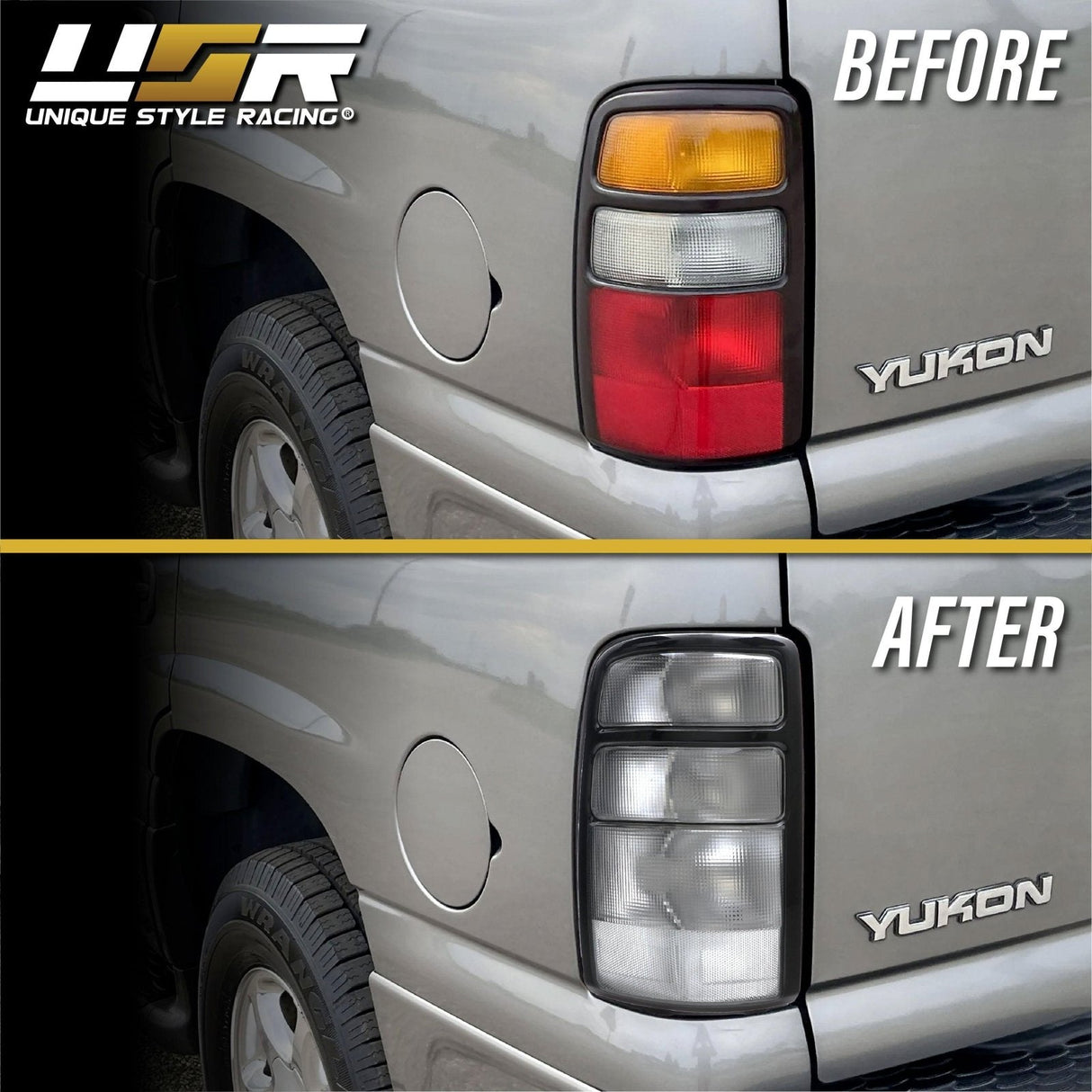 2000-2006 Chevrolet Suburban / Tahoe All Clear Tail Lights