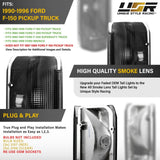1992-1996 Ford Bronco Smoke Tail Light
