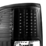 2004-2008 Ford F150 DM Style LED Black Tail Lights Set