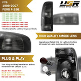 1997-2003 Ford F150 / 1997-2007 Ford F250 Smoke Tail Light
