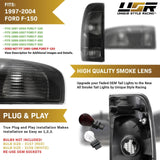 1997-2003 Ford F150 / 1997-2007 Ford F250 Smoke Tail Light