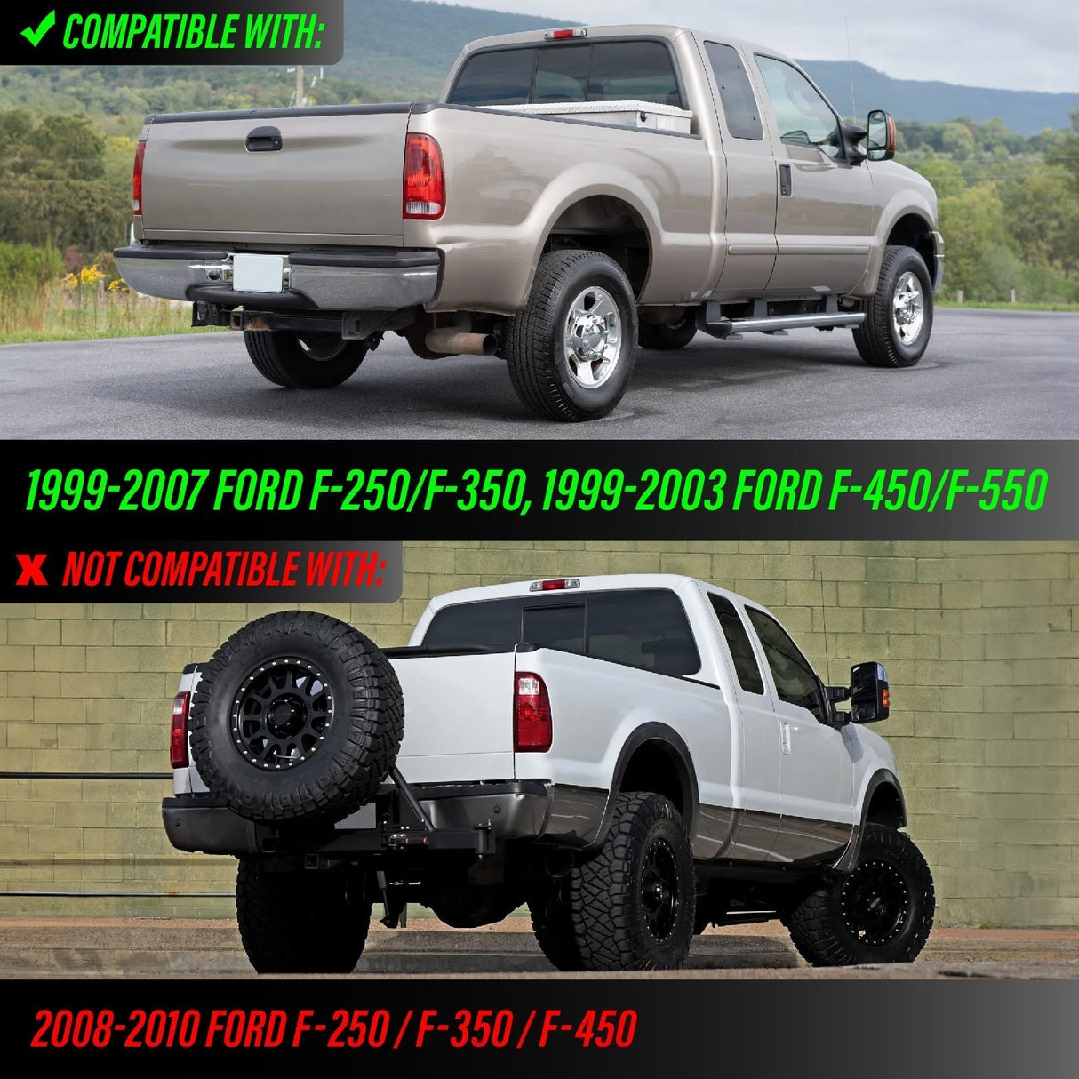 1997-2003 Ford F150 / 1997-2007 Ford F250 Smoke Tail Light
