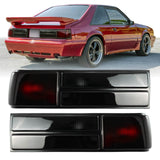 1987-1993 Ford Mustang Red/Smoke Tail Light