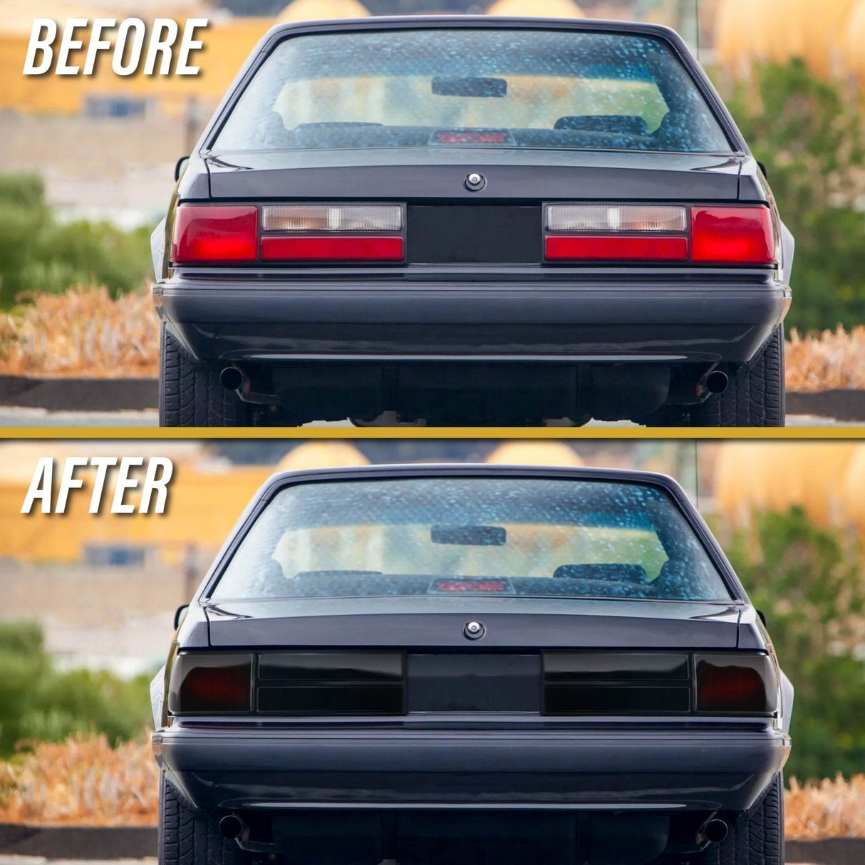 1987-1993 Ford Mustang Smoke Tail Light