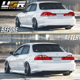 2001-2002 Honda Accord 4d Depo Red/Clear Led Tail Lights