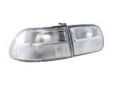 1992-1995 Honda Civic All Clear 4 Piece Tail Lights