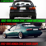 1992-1995 Honda Civic All Clear 4 Piece Tail Lights