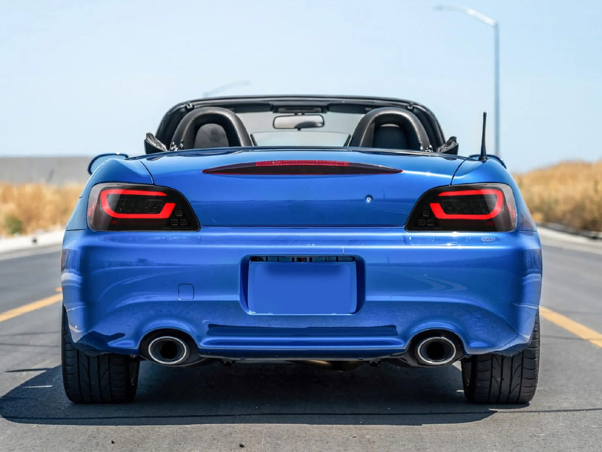2000-2009 Honda S2000 Black/Smoke LED Tail Lights