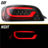 2000-2009 Honda S2000 Black/Smoke LED Tail Lights