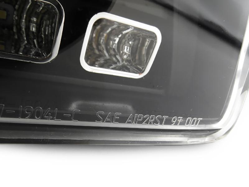 2000-2009 Honda S2000 Black/Smoke LED Tail Lights