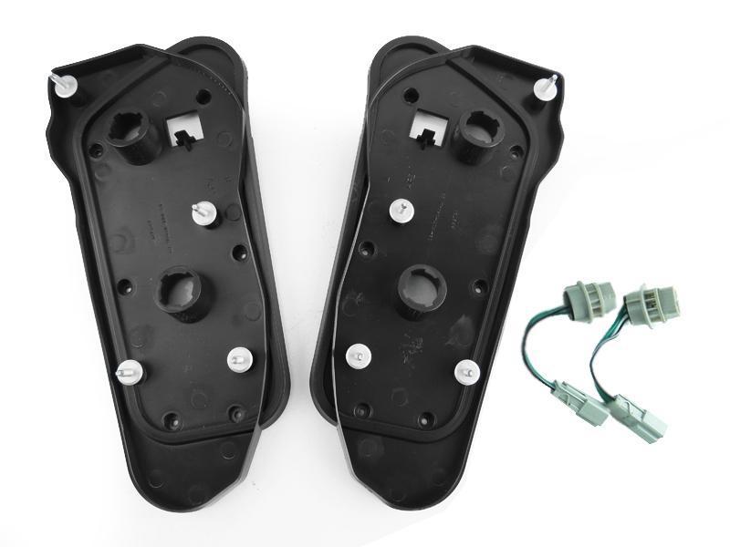2000-2009 Honda S2000 Black/Smoke LED Tail Lights