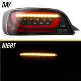 2000-2009 Honda S2000 Black/Smoke LED Tail Lights