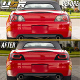 2000-2009 Honda S2000 Black/Smoke LED Tail Lights