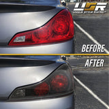 2008-2013 Infiniti G37 Maxzone Style Black Housing Clear Lens Tail Lights