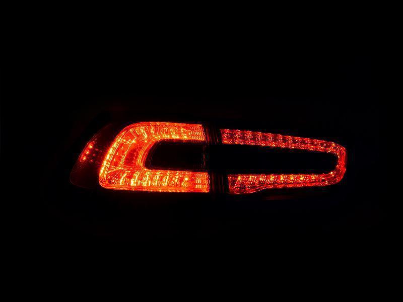 2014-2017 Jeep Cherokee Red/Smoke 4pcs LED Tail Lights