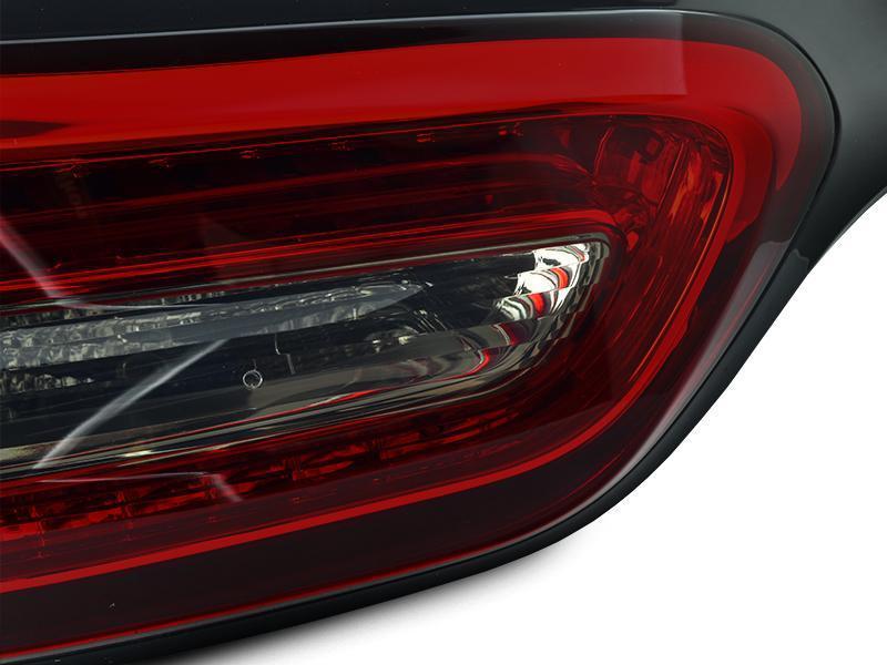 2014-2017 Jeep Cherokee Red/Smoke 4pcs LED Tail Lights