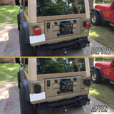 1997-2006 Jeep TJ & YJ Wrangler Smoke Tail Lights