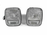 1997-2006 Jeep TJ & YJ Wrangler Smoke Tail Lights