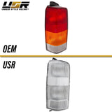 1997-2001 Jeep Cherokee XJ All Clear Tail Lights