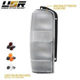 1997-2001 Jeep Cherokee XJ All Clear Tail Lights