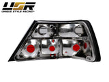 1986-1995 Mercedes W124 Red/Smoke Tail Lights